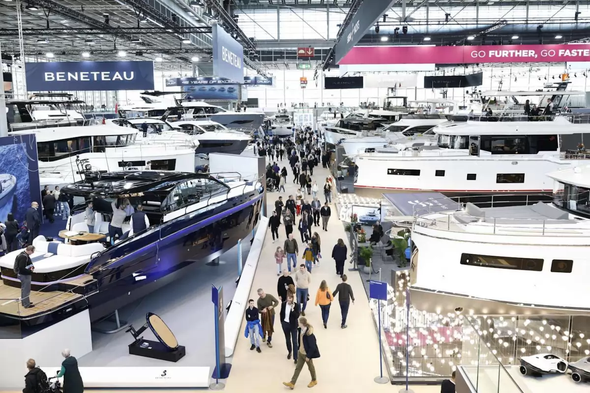 Boot Düsseldorf затвърждава лидерската си позиция: над 1500 изложители и 1000 лодки