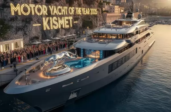 Kismet триумфира с 122-метровият шедьовър на Lürssen обявен за моторна яхта на 2025